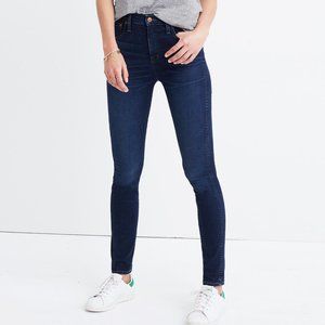 Madewell 10" High-Rise Skinny Jeans in Hayes Wash sz 27